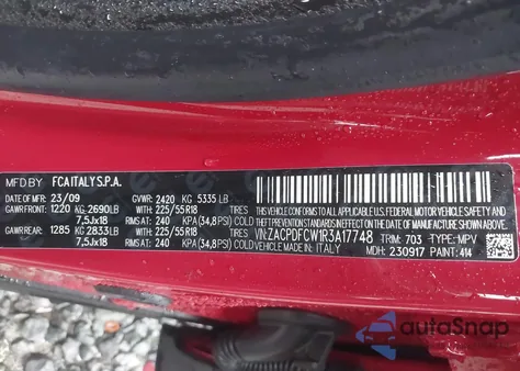 2024 Dodge Hornet R/T Eawd z USA, uszkodzony, nr VIN ZACPDFCW1R3A17748